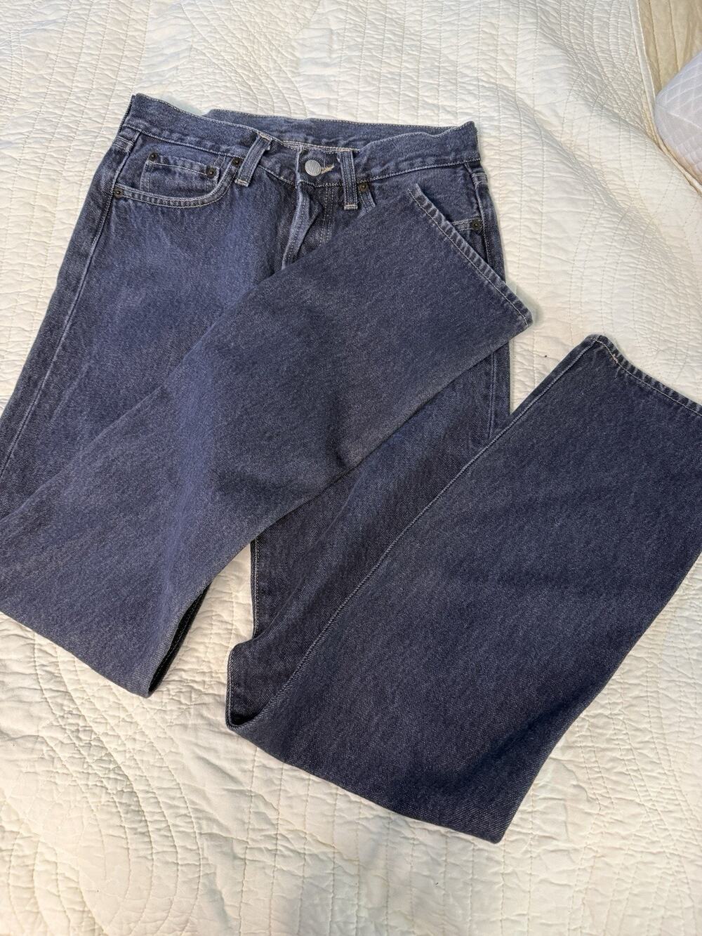 Replay Men's Distressed Relaxed Fit Jeans Blue Size Reg 30 Made in Italy
